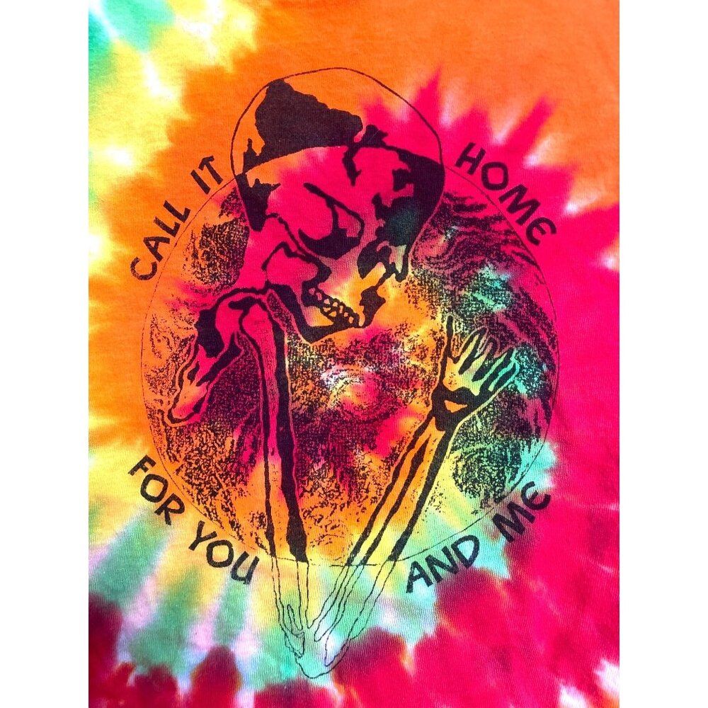 RARE Vintage Grateful Dead Call It Home For You And Me L Large Tie Dye TShirt